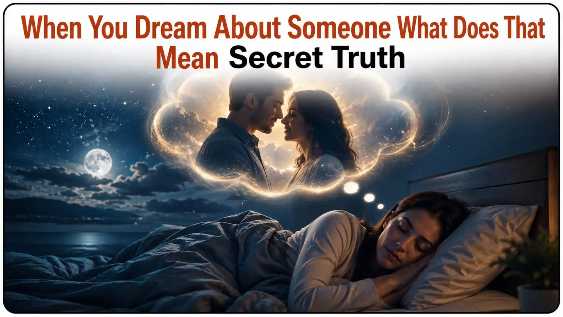 When You Dream About Someone What Does That Mean Secret Truth
