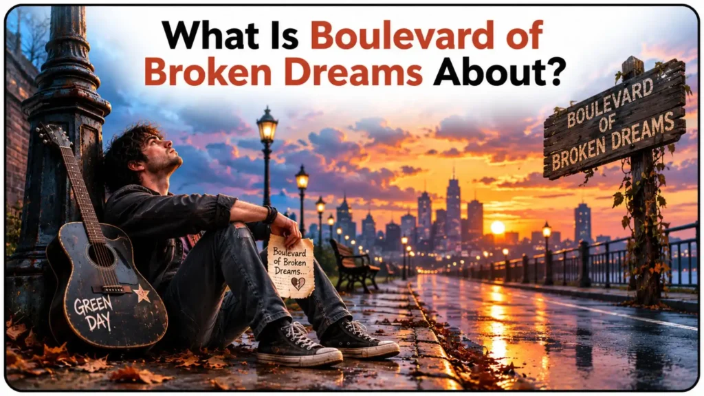 What Is Boulevard of Broken Dreams About?