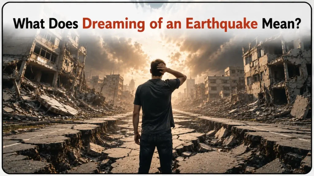 What Does Dreaming of an Earthquake Mean?