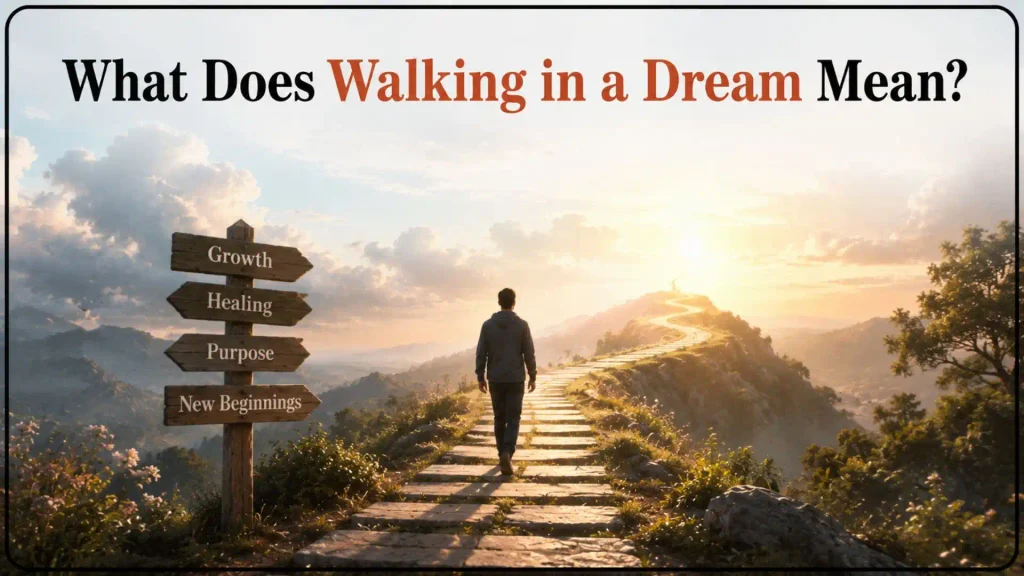 What Does Walking in a Dream Mean?
