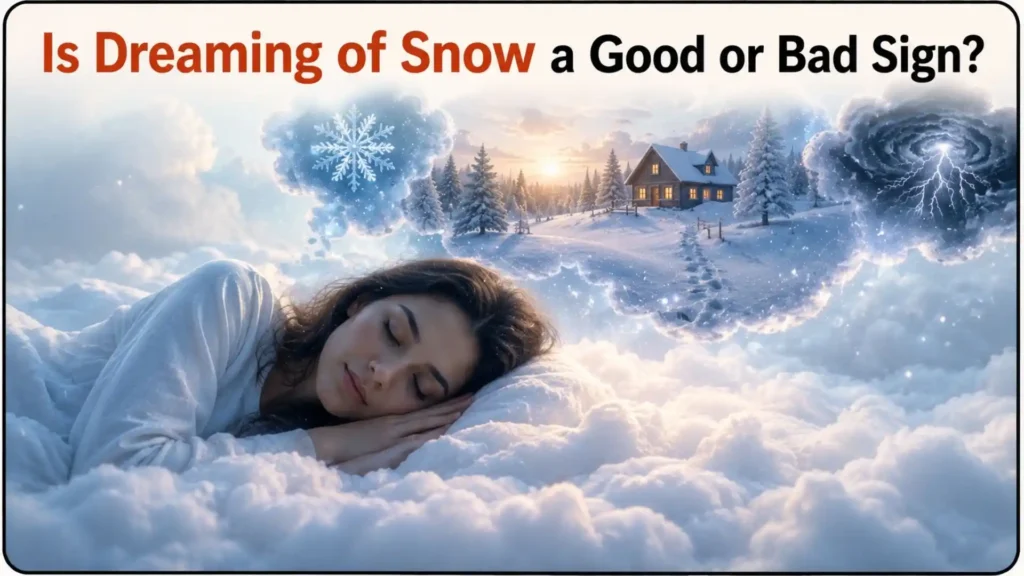 Is Dreaming of Snow a Good or Bad Sign