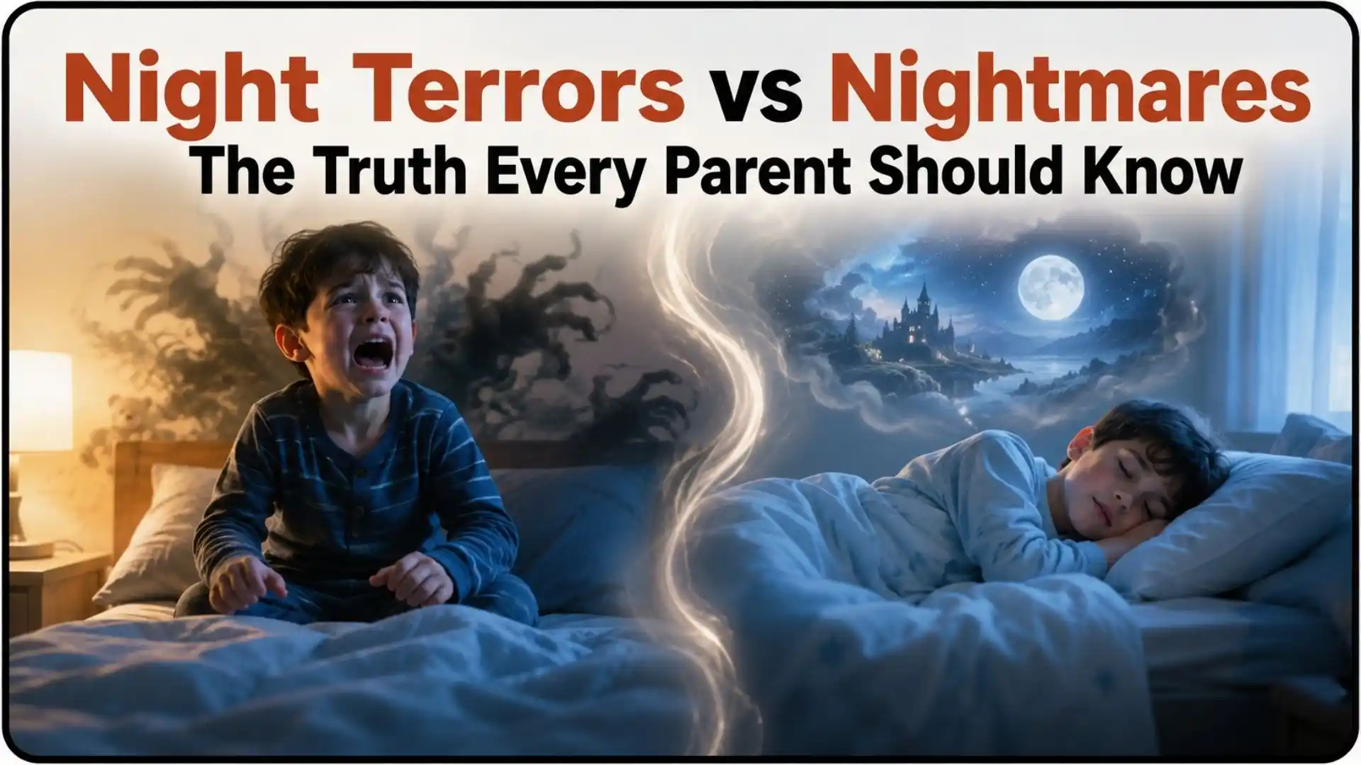 Night Terrors vs Nightmares The Truth Every Parent Should Know