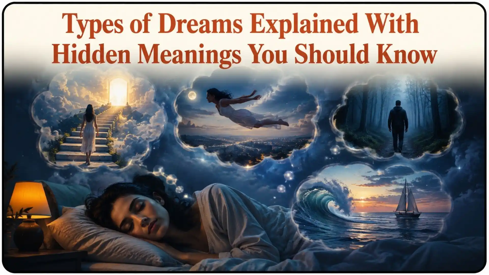 Types of Dreams Explained With Hidden Meanings You Should Know