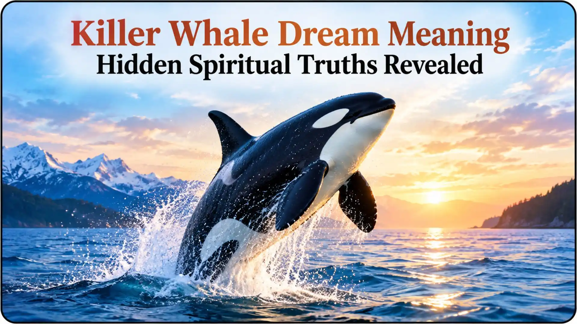 Killer Whale Dream Meaning Hidden Spiritual Truths Revealed