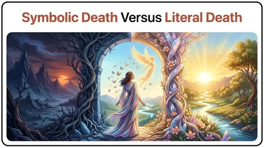 Symbolic Death Versus Literal Death