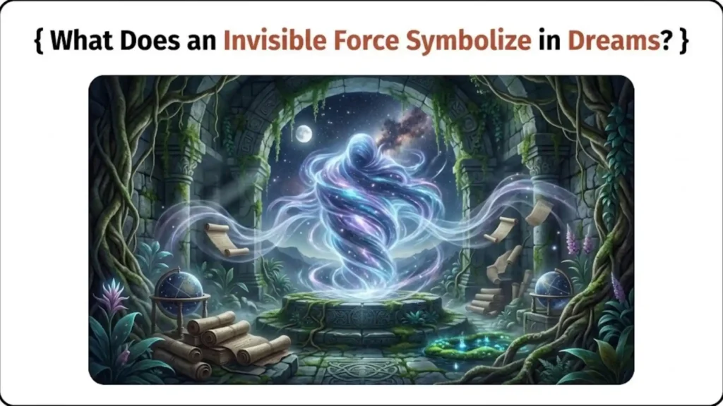 What Does an Invisible Force Symbolize in Dreams